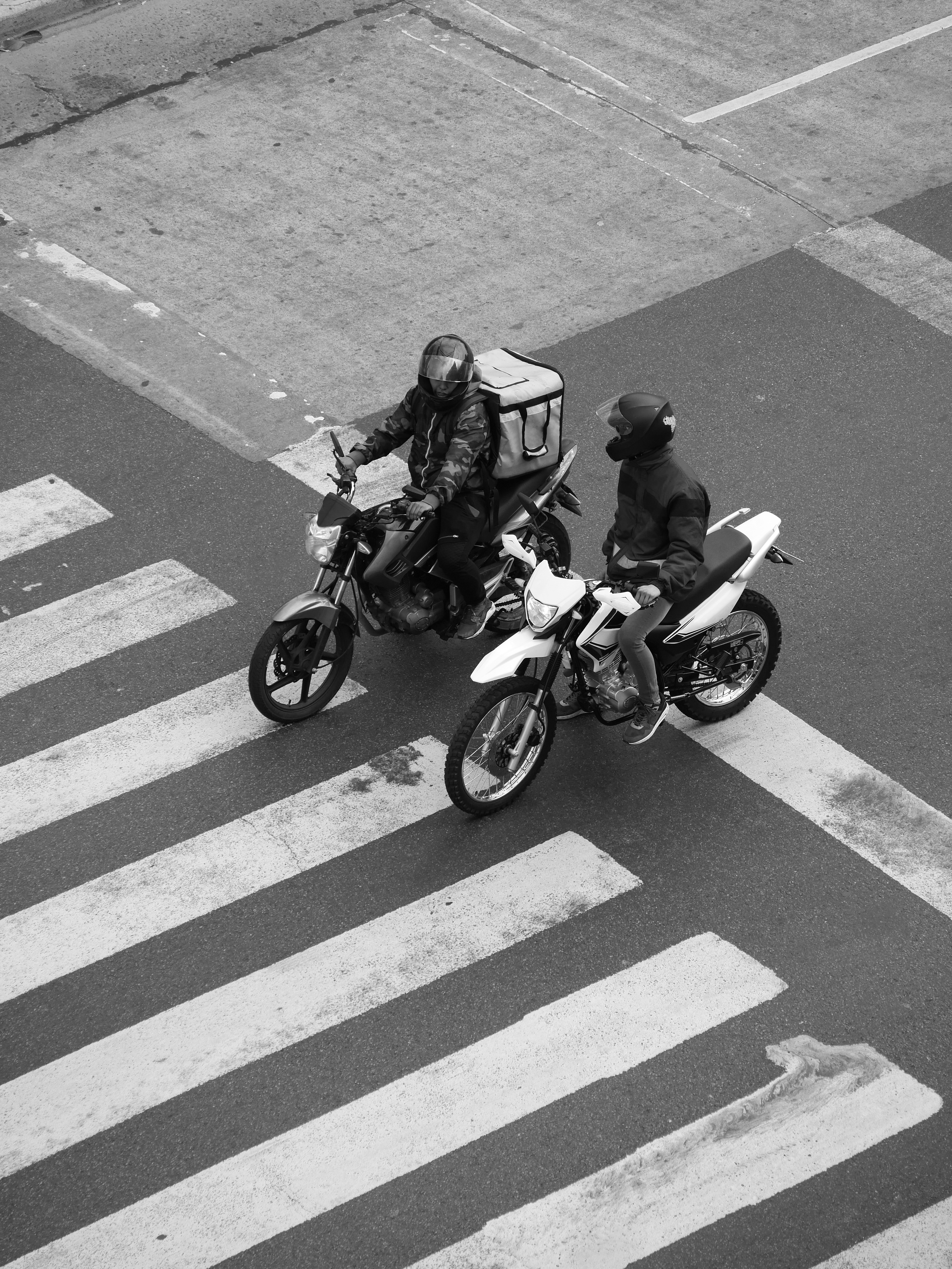 Motorcycle drivers 